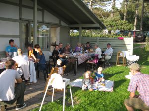 Sommerhygge med familien i Gilleleje